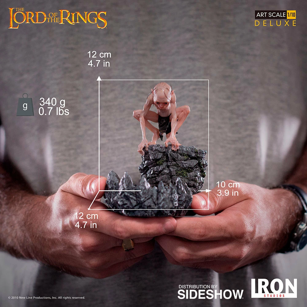 Discount 🔥 SIDESHOW COLLECTIBLES Gollum Deluxe 1:10 Scale Statue By Iron Studios The Lord Of The Rings - Art Scale 1:10 Sideshow 👏 14 SIDESHOW COLLECTIBLES Gollum Deluxe 1:10 Scale Statue By Iron Studios The Lord Of The Rings - Art Scale 1:10 Sideshow