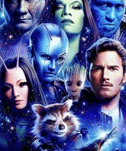 Hot Pop Cultures Store Art Work Murals & Prints Guardians Of The Galaxy Vol. 2 Fine Art Print By Artist Tsuneo Sanda. Art Print By Sideshow Collectibles