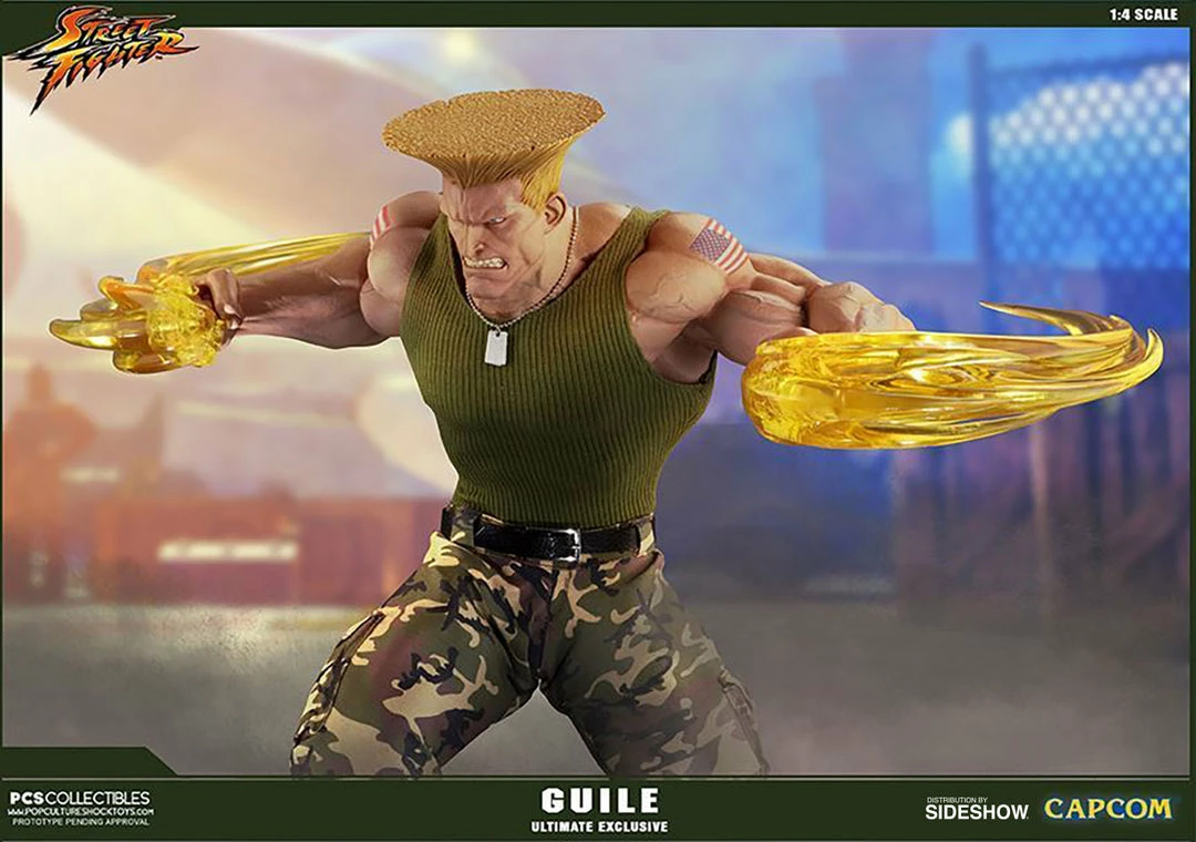 Outlet ๐ Guile Ultimate By PCS Collectibles - Street Fighter โจ 5 Guile Ultimate By PCS Collectibles - Street Fighter