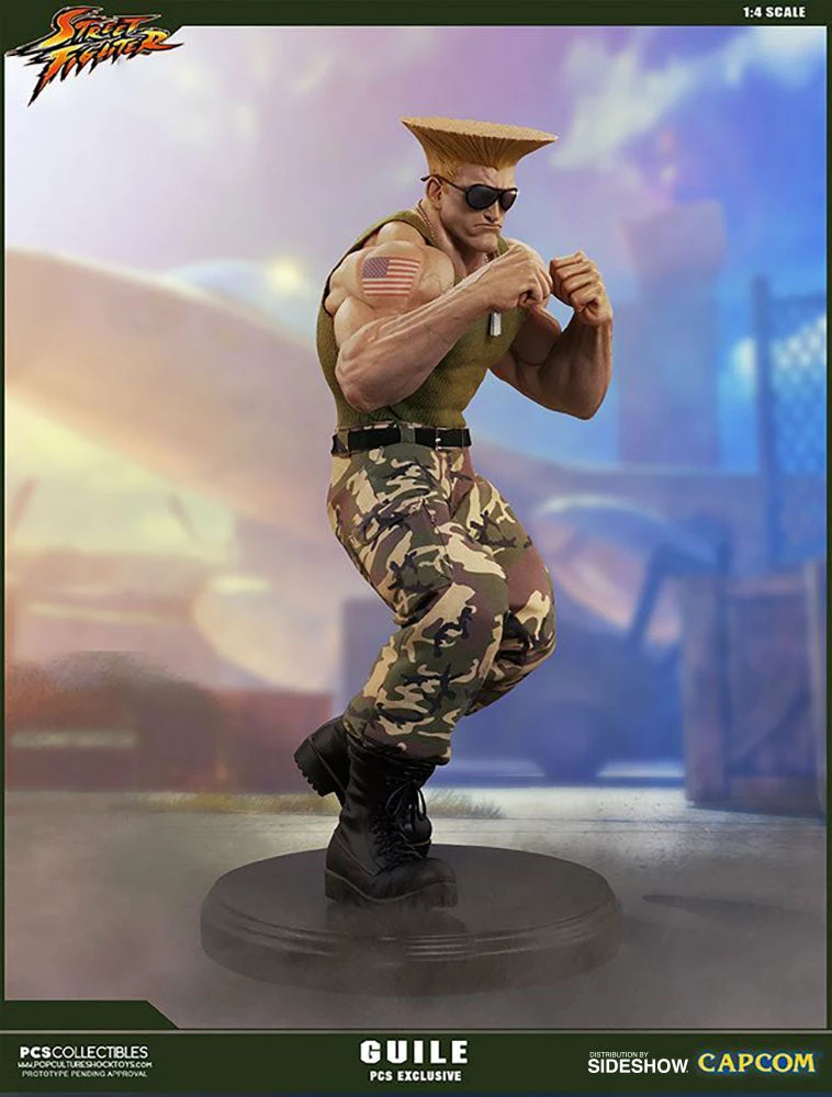 Outlet ๐ Guile Ultimate By PCS Collectibles - Street Fighter โจ 3 Guile Ultimate By PCS Collectibles - Street Fighter