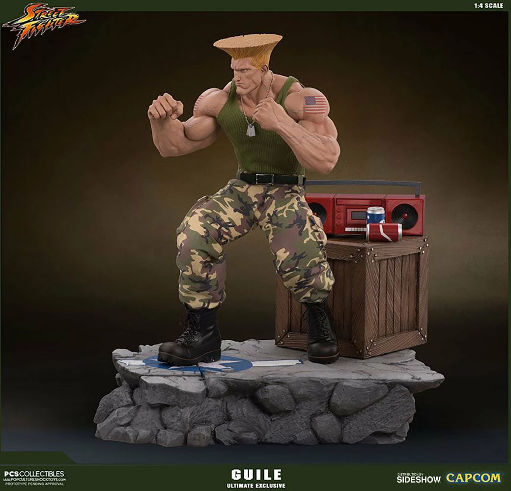 Outlet ๐ Guile Ultimate By PCS Collectibles - Street Fighter โจ 4 Guile Ultimate By PCS Collectibles - Street Fighter