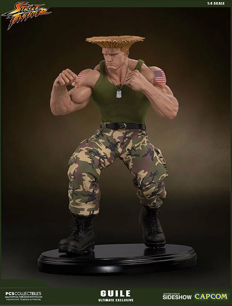 Outlet ๐ Guile Ultimate By PCS Collectibles - Street Fighter โจ 22 Guile Ultimate By PCS Collectibles - Street Fighter