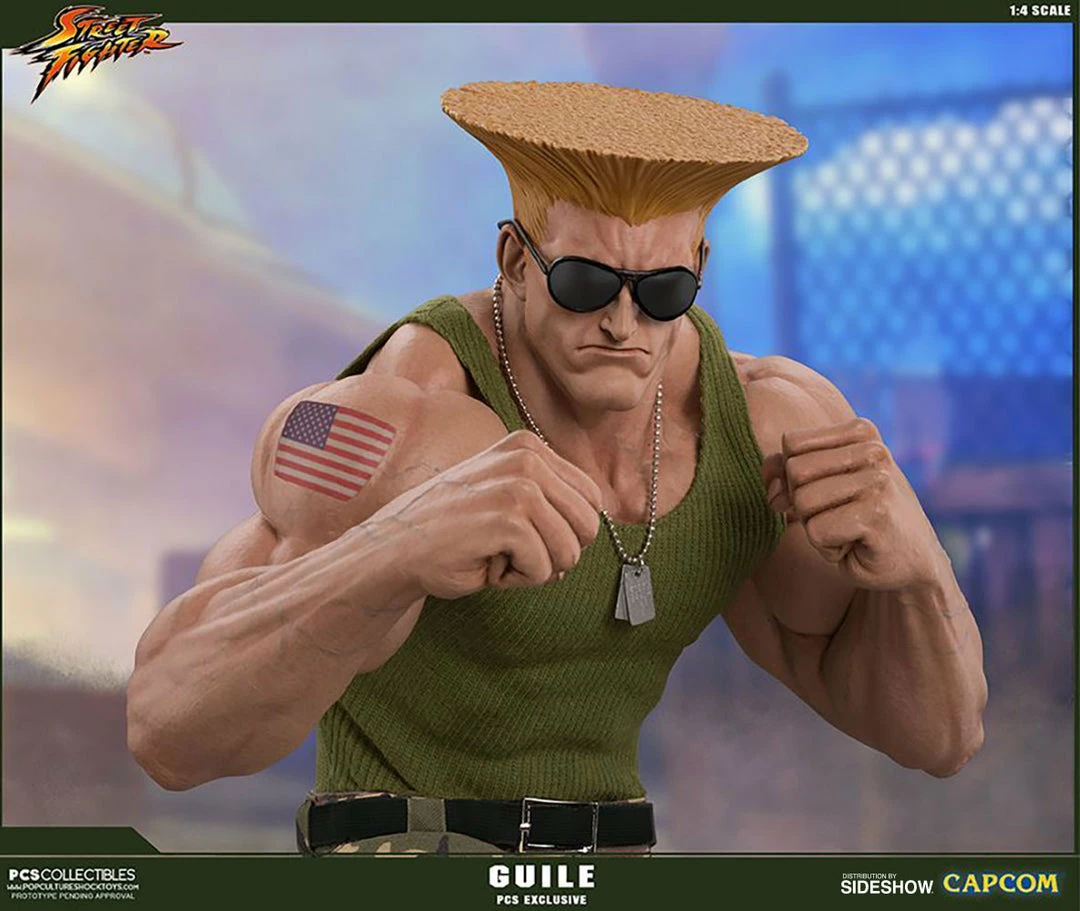 Outlet ๐ Guile Ultimate By PCS Collectibles - Street Fighter โจ 21 Guile Ultimate By PCS Collectibles - Street Fighter