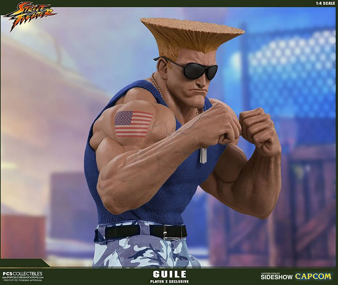 Outlet ๐ Guile Ultimate By PCS Collectibles - Street Fighter โจ 19 Guile Ultimate By PCS Collectibles - Street Fighter