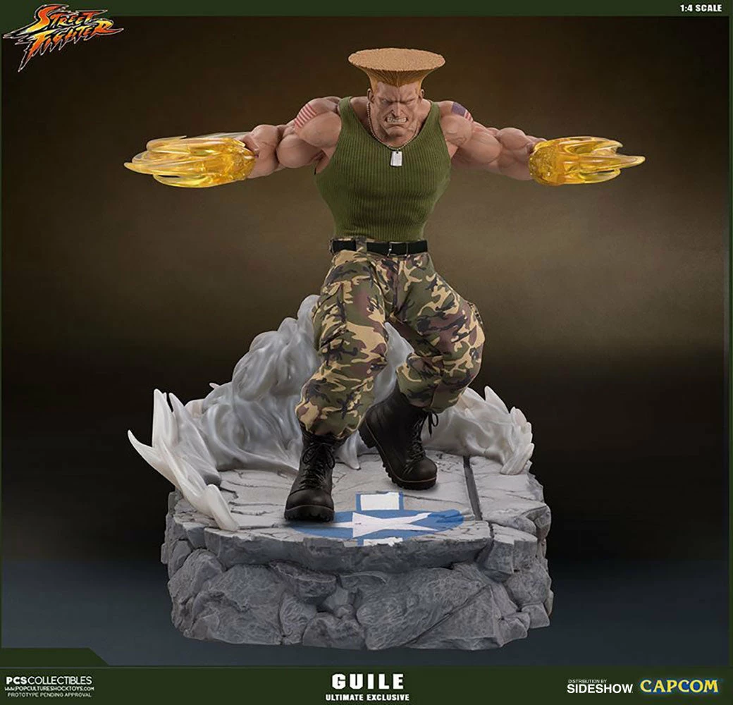 Outlet ๐ Guile Ultimate By PCS Collectibles - Street Fighter โจ 18 Guile Ultimate By PCS Collectibles - Street Fighter