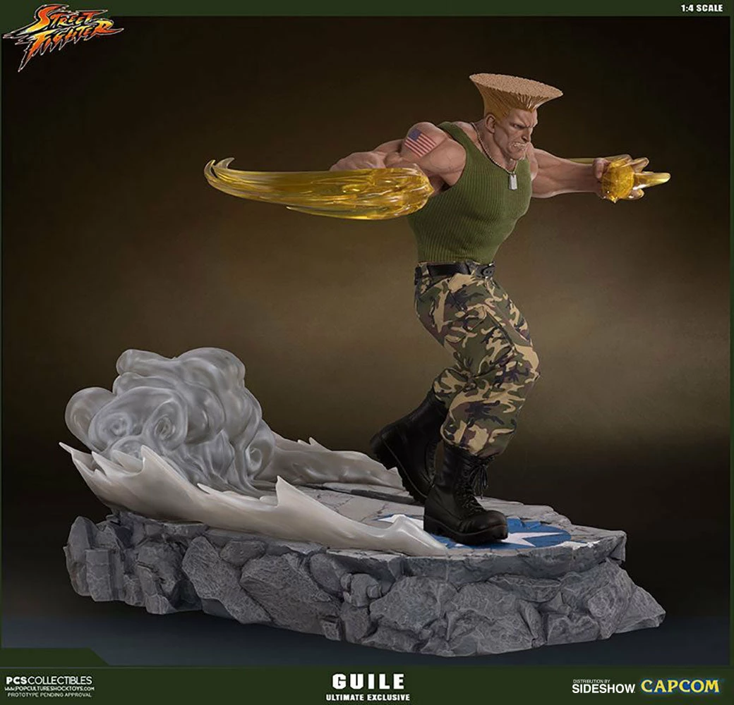 Outlet ๐ Guile Ultimate By PCS Collectibles - Street Fighter โจ 16 Guile Ultimate By PCS Collectibles - Street Fighter