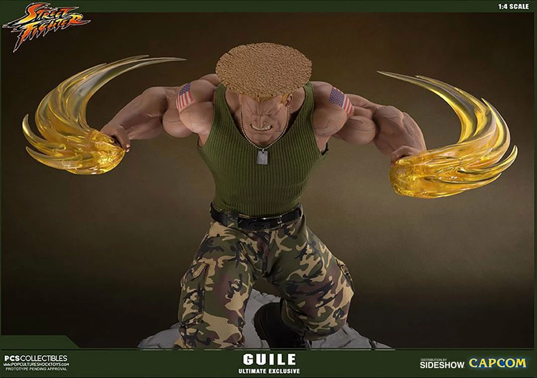 Outlet ๐ Guile Ultimate By PCS Collectibles - Street Fighter โจ 15 Guile Ultimate By PCS Collectibles - Street Fighter