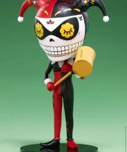 Harley Quinn Calavera Designer Collectible Toy By Unruly Industries™ By Jose Pulido