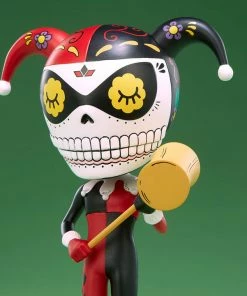 Harley Quinn Calavera Designer Collectible Toy By Unruly Industries™ By Jose Pulido
