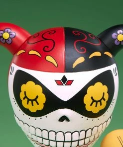Harley Quinn Calavera Designer Collectible Toy By Unruly Industries™ By Jose Pulido