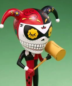 Harley Quinn Calavera Designer Collectible Toy By Unruly Industries™ By Jose Pulido