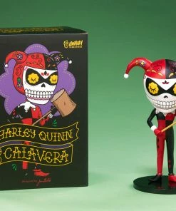 Harley Quinn Calavera Designer Collectible Toy By Unruly Industries™ By Jose Pulido