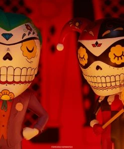 Harley Quinn Calavera Designer Collectible Toy By Unruly Industries™ By Jose Pulido