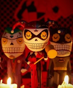 Harley Quinn Calavera Designer Collectible Toy By Unruly Industries™ By Jose Pulido