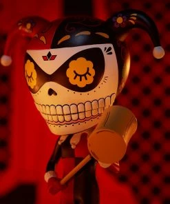Harley Quinn Calavera Designer Collectible Toy By Unruly Industries™ By Jose Pulido