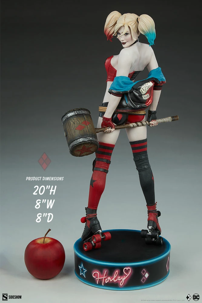 Best Sale 😍 Harley Quinn: Hell On Wheels Premium Format™ Figure By Sideshow Collectibles Premium Collection ⌛ 9 Harley Quinn: Hell On Wheels Premium Format™ Figure By Sideshow Collectibles Premium Collection