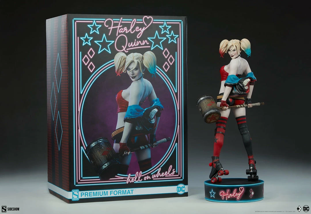 Best Sale 😍 Harley Quinn: Hell On Wheels Premium Format™ Figure By Sideshow Collectibles Premium Collection ⌛ 19 Harley Quinn: Hell On Wheels Premium Format™ Figure By Sideshow Collectibles Premium Collection