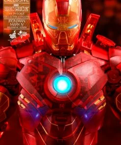 Iron Man Mark IV (Holographic Version) Sixth Scale Figure By Hot Toys Iron Man 2 - Movie Masterpiece Series