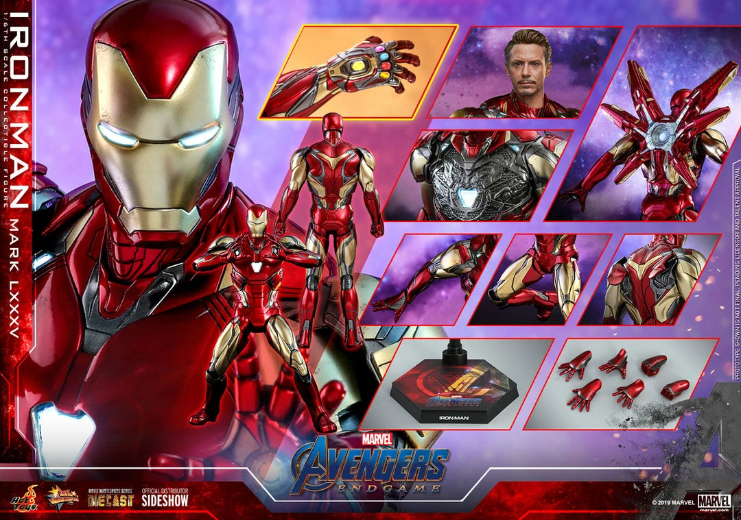 Best Pirce ๐ฅฐ Iron Man Mark LXXXV Sixth Scale Figure By Hot Toys DIECAST - Avengers: Endgame - Movie Masterpiece Series ๐ 2 Iron Man Mark LXXXV Sixth Scale Figure By Hot Toys DIECAST - Avengers: Endgame - Movie Masterpiece Series