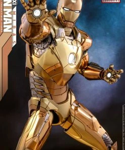 Iron Man Mark XXI (Midas) Sixth Scale Figure By Hot Toys Hot Toys Exclusive - Movie Masterpiece Series Diecast Avengers Earth's Heroes