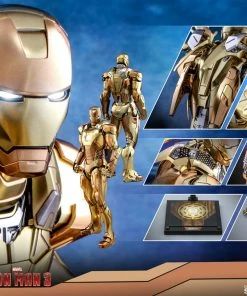 Iron Man Mark XXI (Midas) Sixth Scale Figure By Hot Toys Hot Toys Exclusive - Movie Masterpiece Series Diecast Avengers Earth's Heroes