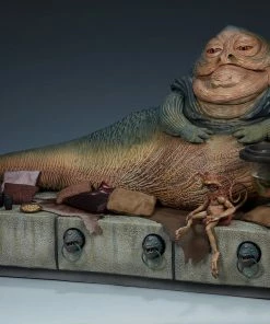Sideshow Collectibles Jabba The Hutt And Throne Deluxe Sixth Scale Figure