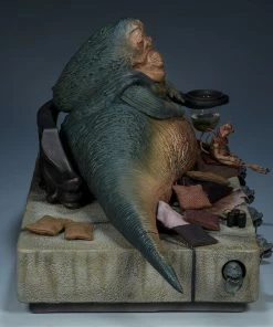 Sideshow Collectibles Jabba The Hutt And Throne Deluxe Sixth Scale Figure
