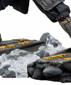 Jin Sakai Polystone Statue By Level52 Studios, 2020 Playstation Release Ghost Of Tsushima