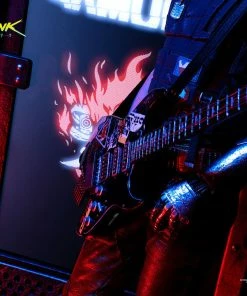 Hot Pop Stars And Celebrity's Johnny Silverhand Statue By PureArts 1:4 Scale Cyberpunk 2077