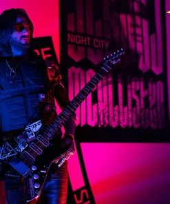 Hot Pop Stars And Celebrity's Johnny Silverhand Statue By PureArts 1:4 Scale Cyberpunk 2077