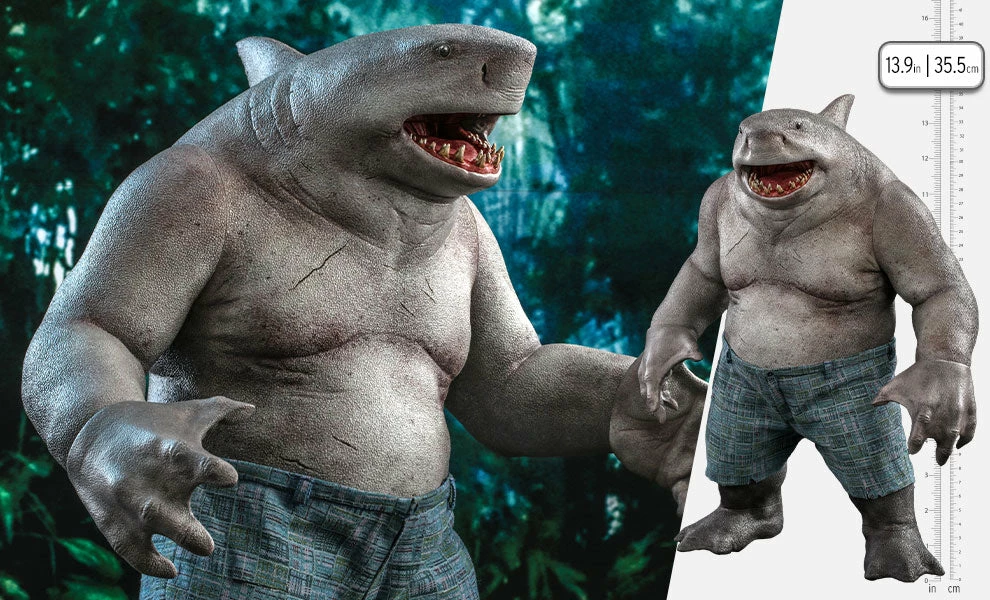 Promo ๐ King Shark Sixth Scale Figure By Hot Toys Power Pose Series (PPS) - The Suicide Squad โจ 1 King Shark Sixth Scale Figure By Hot Toys Power Pose Series (PPS) - The Suicide Squad