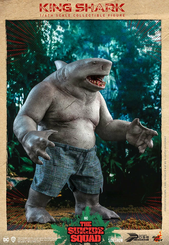 Promo ๐ King Shark Sixth Scale Figure By Hot Toys Power Pose Series (PPS) - The Suicide Squad โจ 7 King Shark Sixth Scale Figure By Hot Toys Power Pose Series (PPS) - The Suicide Squad