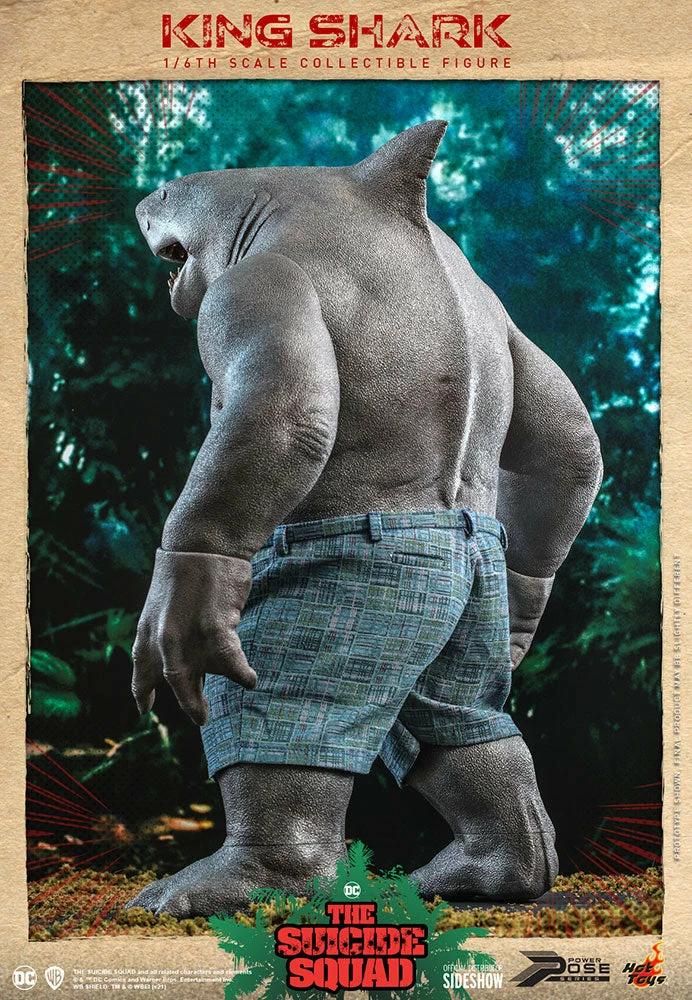 Promo ๐ King Shark Sixth Scale Figure By Hot Toys Power Pose Series (PPS) - The Suicide Squad โจ 12 King Shark Sixth Scale Figure By Hot Toys Power Pose Series (PPS) - The Suicide Squad