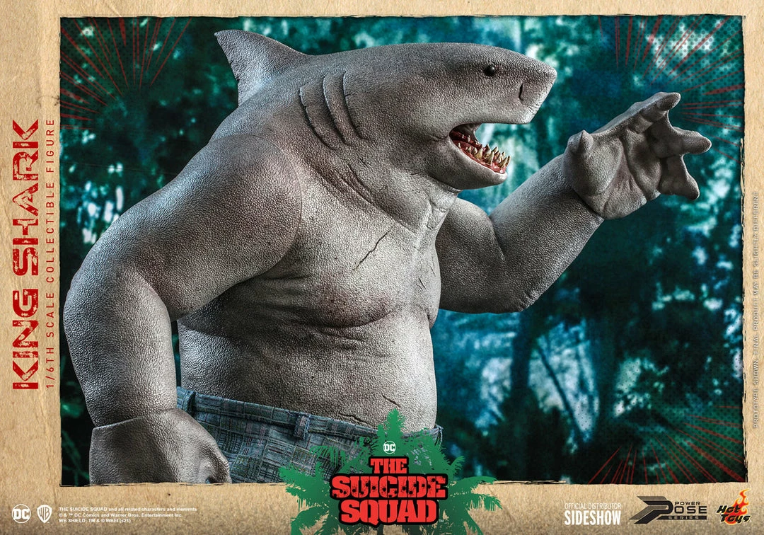 Promo ๐ King Shark Sixth Scale Figure By Hot Toys Power Pose Series (PPS) - The Suicide Squad โจ 8 King Shark Sixth Scale Figure By Hot Toys Power Pose Series (PPS) - The Suicide Squad