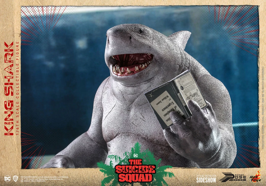 Promo ๐ King Shark Sixth Scale Figure By Hot Toys Power Pose Series (PPS) - The Suicide Squad โจ 5 King Shark Sixth Scale Figure By Hot Toys Power Pose Series (PPS) - The Suicide Squad