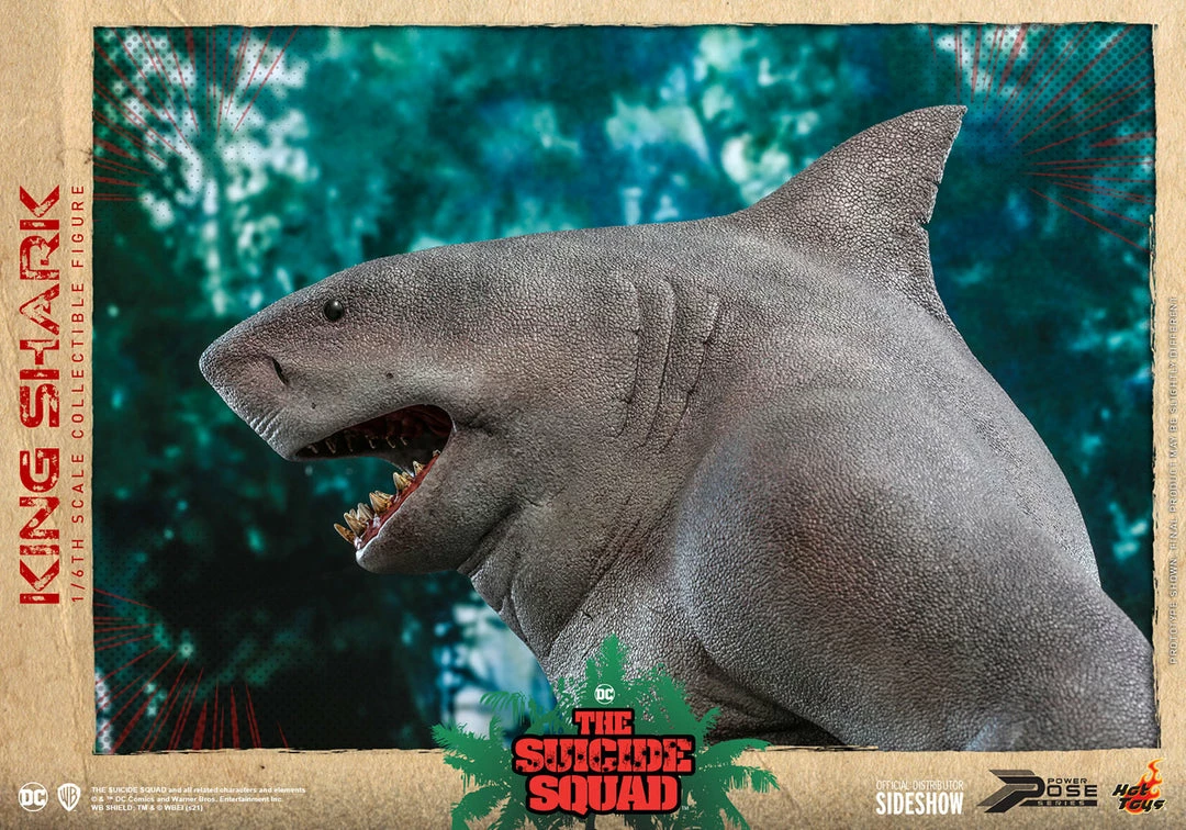Promo ๐ King Shark Sixth Scale Figure By Hot Toys Power Pose Series (PPS) - The Suicide Squad โจ 14 King Shark Sixth Scale Figure By Hot Toys Power Pose Series (PPS) - The Suicide Squad