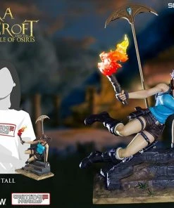 Lara Croft Statue By Gaming Heads Regular Edition - 1:6 Scale - Tomb Raider: Temple Of Osiris Premium Collection