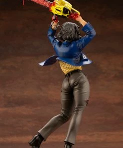 Leatherface Chainsaw Dance Statue By Kotobukiya Bishoujo Series - 1:7 Scale Texas Chainsaw Massacre