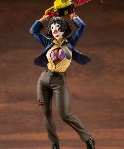 Leatherface Chainsaw Dance Statue By Kotobukiya Bishoujo Series - 1:7 Scale Texas Chainsaw Massacre