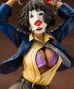 Leatherface Chainsaw Dance Statue By Kotobukiya Bishoujo Series - 1:7 Scale Texas Chainsaw Massacre