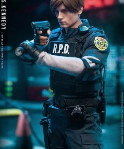 Sixth Scale Collectible Figures Leon S. Kennedy Sixth Scale Figure By Damtoys Nauts X Damtoys Resident Evil 2