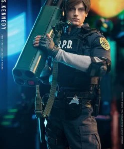 Sixth Scale Collectible Figures Leon S. Kennedy Sixth Scale Figure By Damtoys Nauts X Damtoys Resident Evil 2