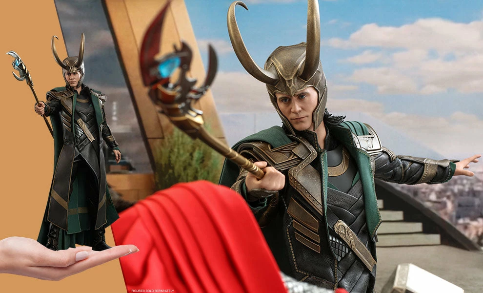 Wholesale 🥰 Loki Sixth Scale Figure By Hot Toys Movie Masterpiece Series - Avengers: Endgame ⭐ 1 Loki Sixth Scale Figure By Hot Toys Movie Masterpiece Series - Avengers: Endgame