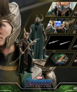 Wholesale 🥰 Loki Sixth Scale Figure By Hot Toys Movie Masterpiece Series - Avengers: Endgame ⭐ 37 Loki Sixth Scale Figure By Hot Toys Movie Masterpiece Series - Avengers: Endgame