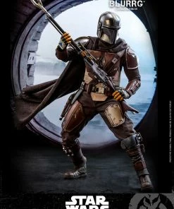 Hot Toys Sixth Scale Collectible Figures Mandalorian™ & Blurrg™ Sixth Scale Figure Set