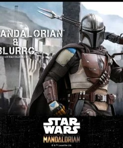 Hot Toys Sixth Scale Collectible Figures Mandalorian™ & Blurrg™ Sixth Scale Figure Set