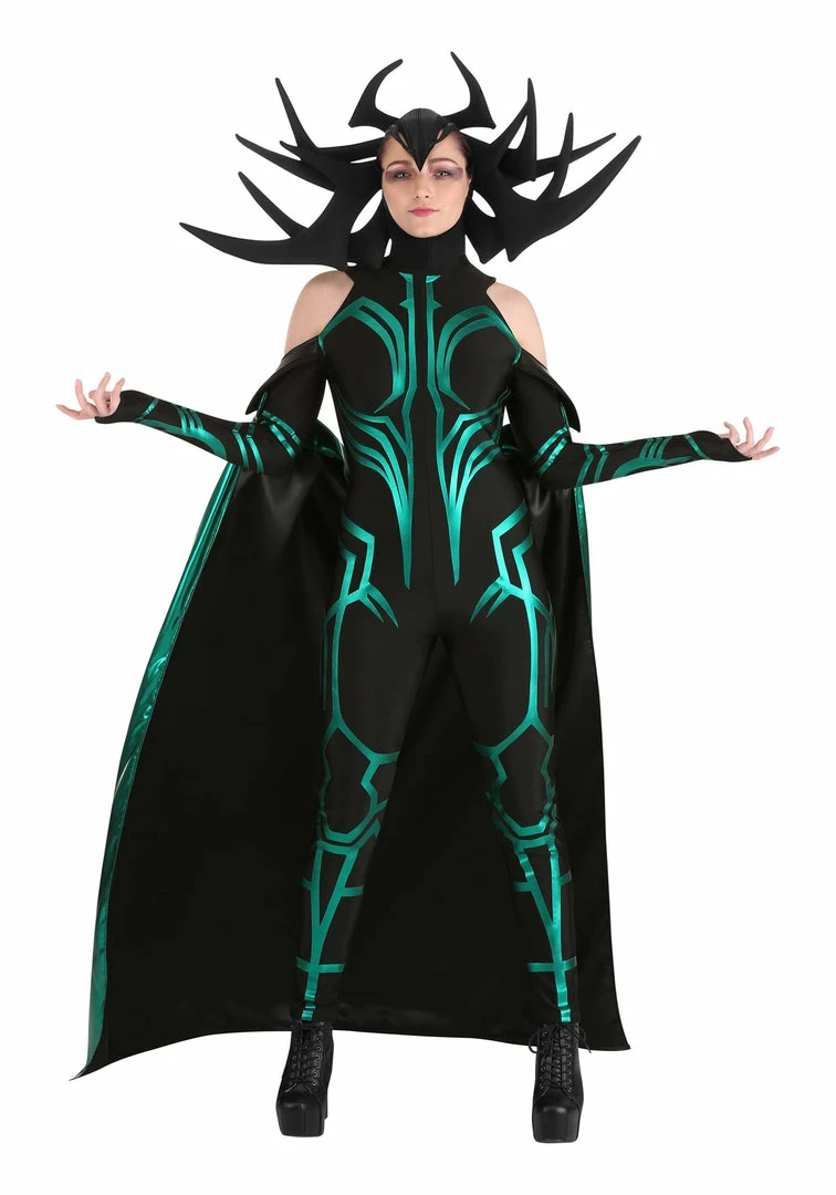 Brand new 🤩 Halloweencostumes.com Marvel Hela Premium Costume For 👩 Women ✨ 1 Halloweencostumes.com Marvel Hela Premium Costume For Women