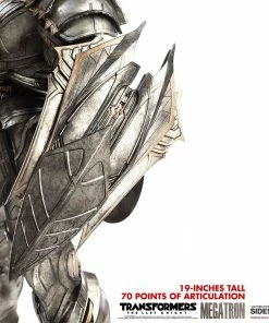 Megatron Deluxe Version Premium Scale Collectible Figure By ThreeA Toys Transformers: The Last Knight