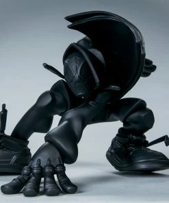 SIDESHOW COLLECTIBLES Miles (Matte Black Version) Designer Collectible Toy By Unruly Industries™ By Tracy Tubera