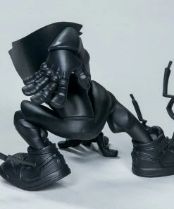 SIDESHOW COLLECTIBLES Miles (Matte Black Version) Designer Collectible Toy By Unruly Industries™ By Tracy Tubera